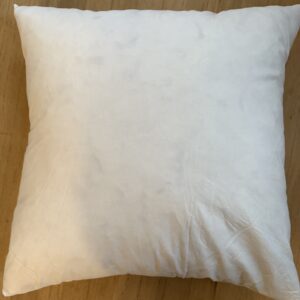 Custom sized poly insert for Moroccan pillows